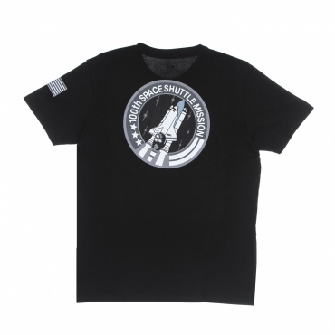 maglietta uomo space shuttle tee BLACK