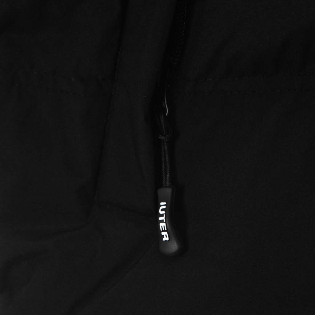 piumino uomo puffer hooded jacket BLACK