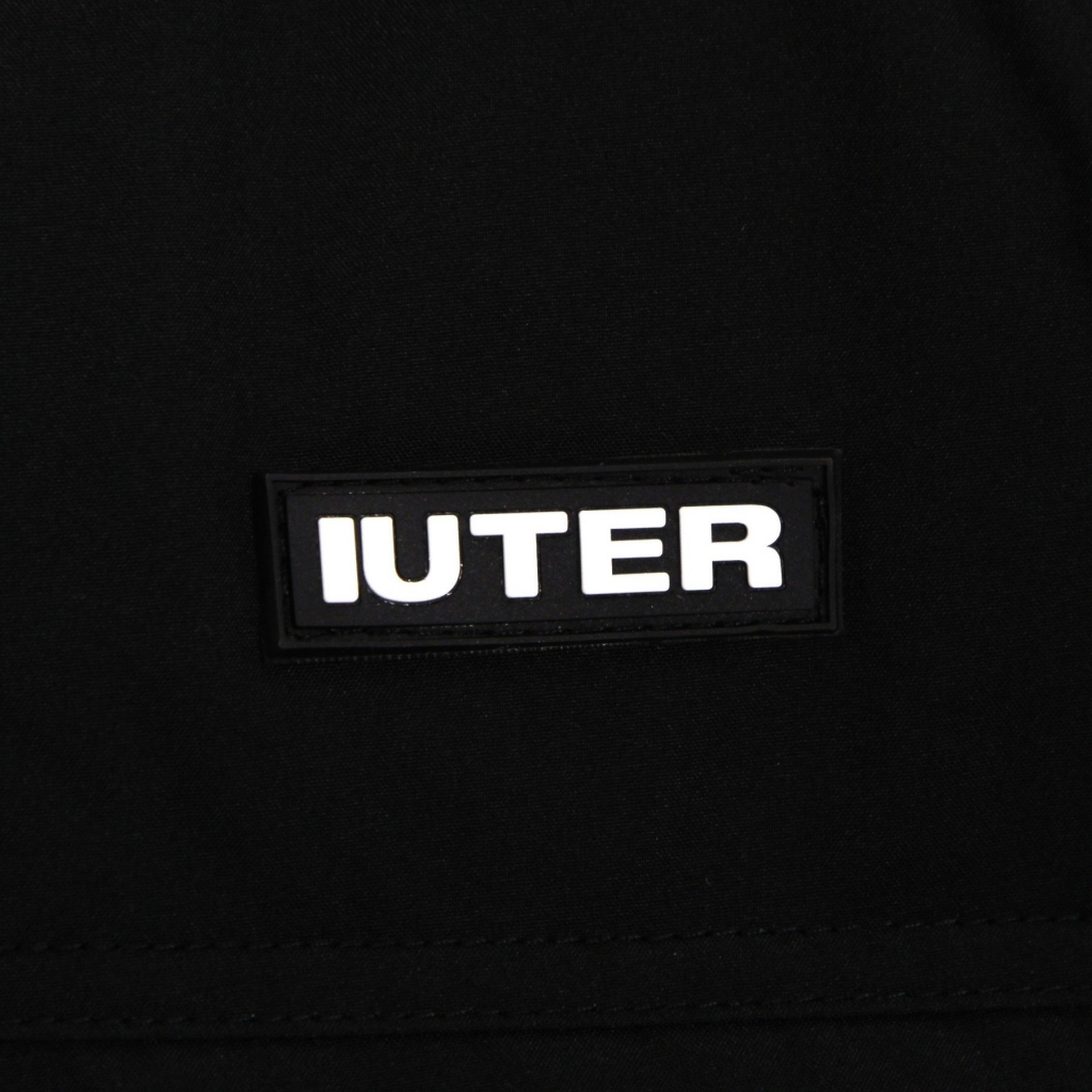 piumino uomo puffer hooded jacket BLACK
