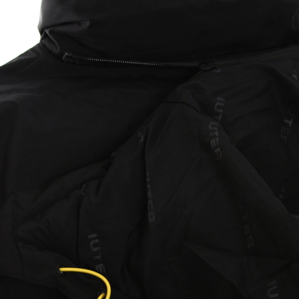 piumino uomo puffer hooded jacket BLACK