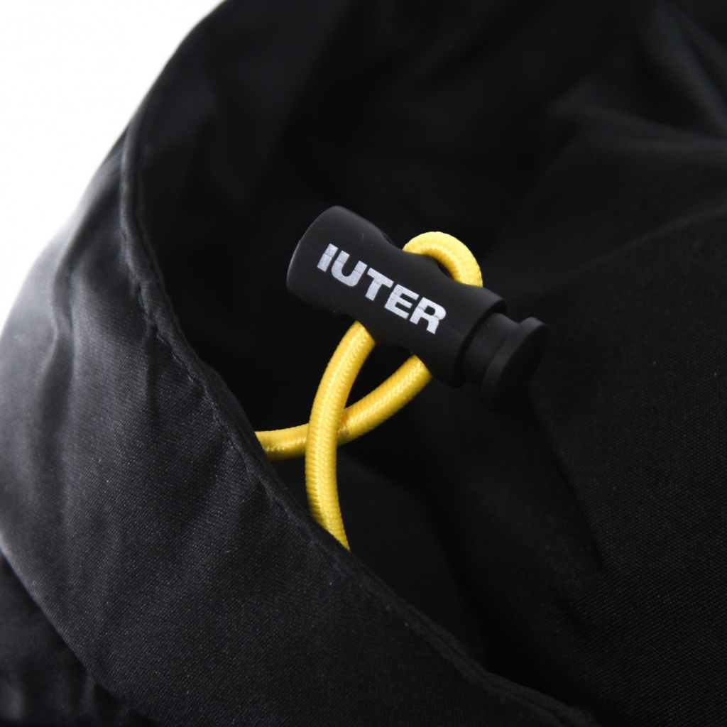 piumino uomo puffer hooded jacket BLACK