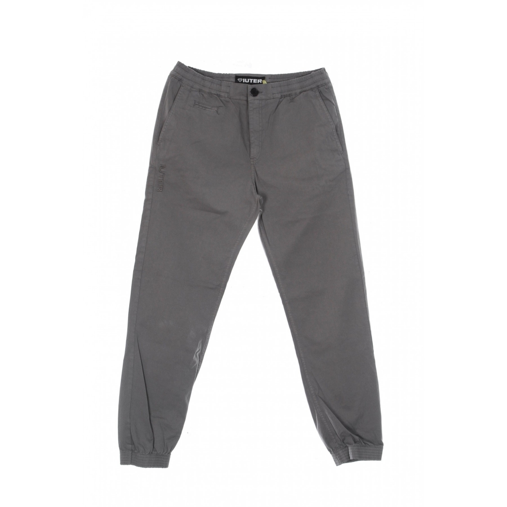 pantalone lungo uomo jogger pant DARK GREY