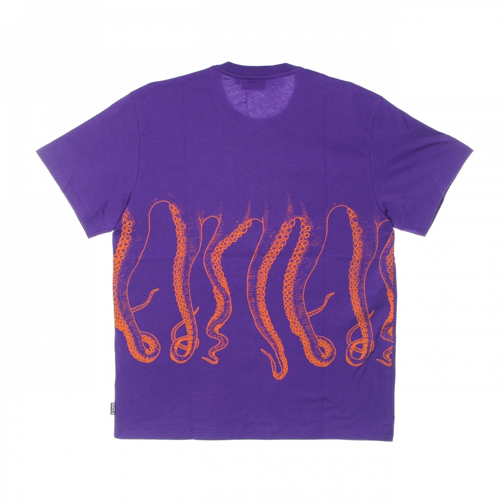 maglietta uomo outline logo tee PURPLE