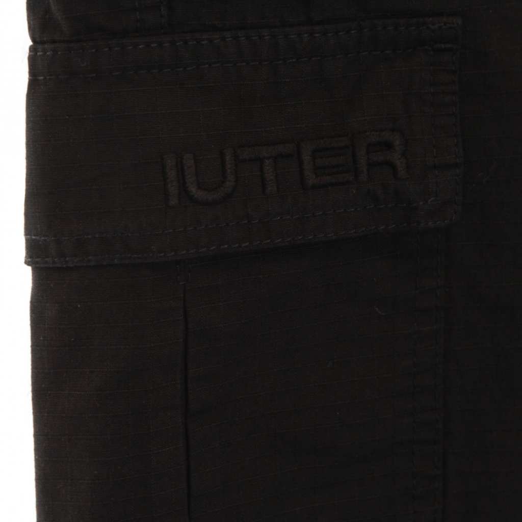 pantalone lungo uomo cargo jogger BLACK