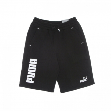 pantalone corto tuta uomo power colorblock shorts BLACK