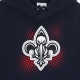 felpa cappuccio uomo nba fleece pullover hoodie neopel COLLEGE NAVY