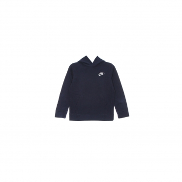 felpa cappuccio bambino club fleece po hoodie MIDNIGHT NAVY