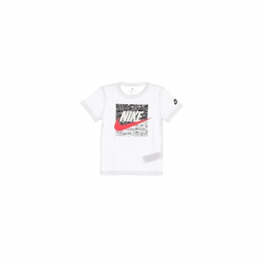 maglietta bambino practice makes futura logo tee WHITE