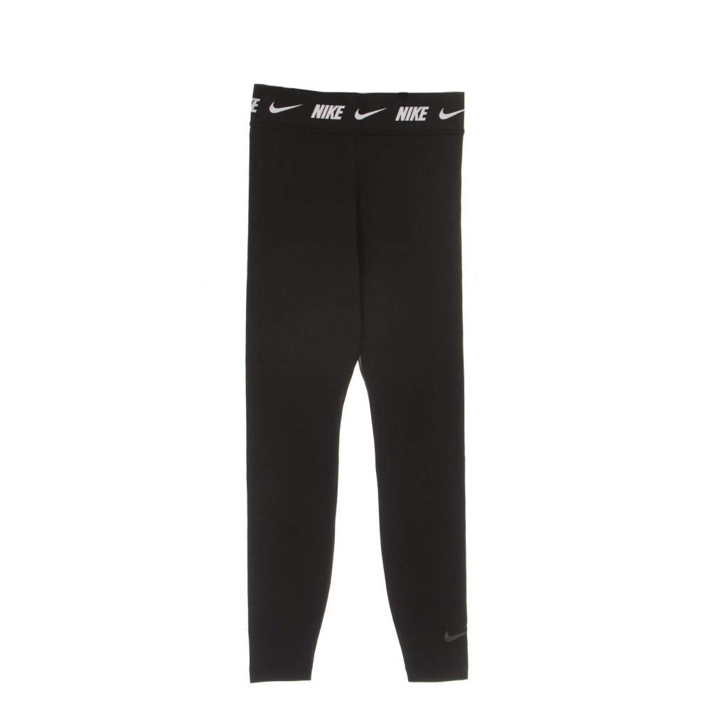 leggins donna sportswear club high-waisted leggings BLACK/DK SMOKE GREY