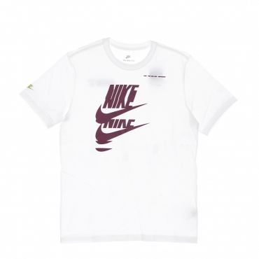 maglietta uomo sportswear essentials+ sport 1 tee WHITE/SANGRIA