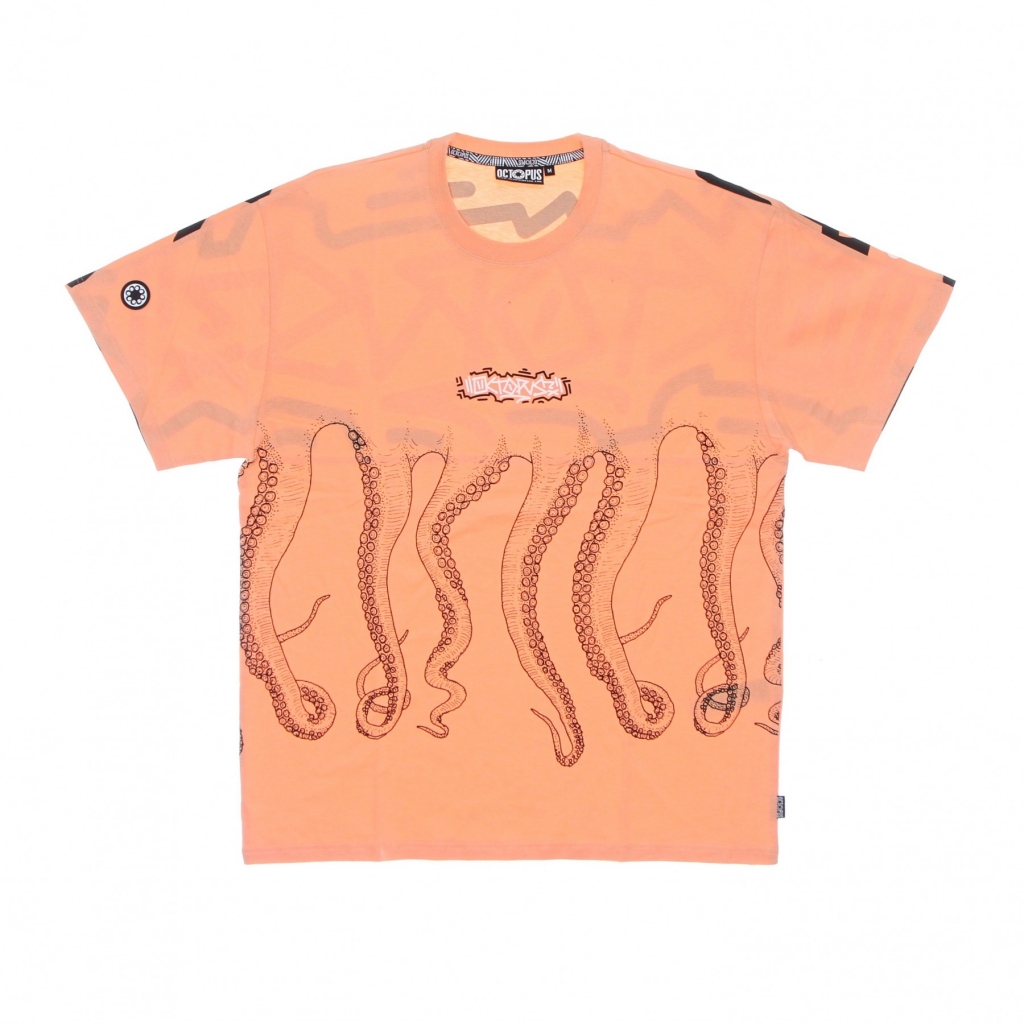maglietta uomo octopus tag tee PEACH