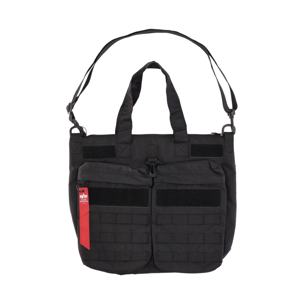 borsa uomo tactical helmet bag BLACK