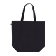 borsa uomo label shopping bag BLACK