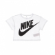 maglietta bambina icon futura tee WHITE