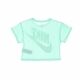 maglietta bambina icon futura tee MINT FOAM
