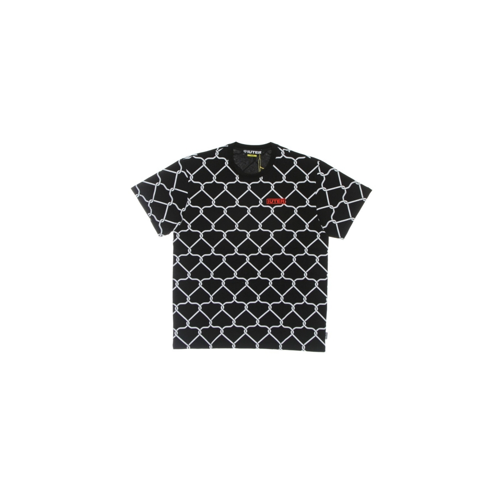 maglietta uomo net tee BLACK