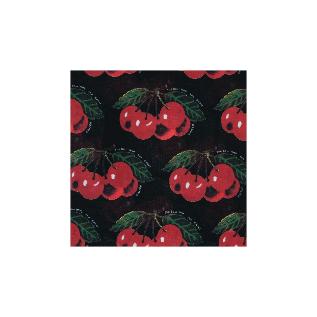 maglietta uomo cherry allover tee BLACK