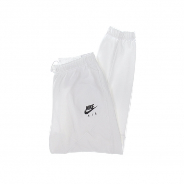 pantalone tuta leggero donna sportswear air fleece pant WHITE/WHITE/BLACK