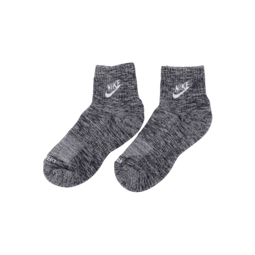 calza bassa uomo everyday plus cushioned ankle socks BLACK/WHITE