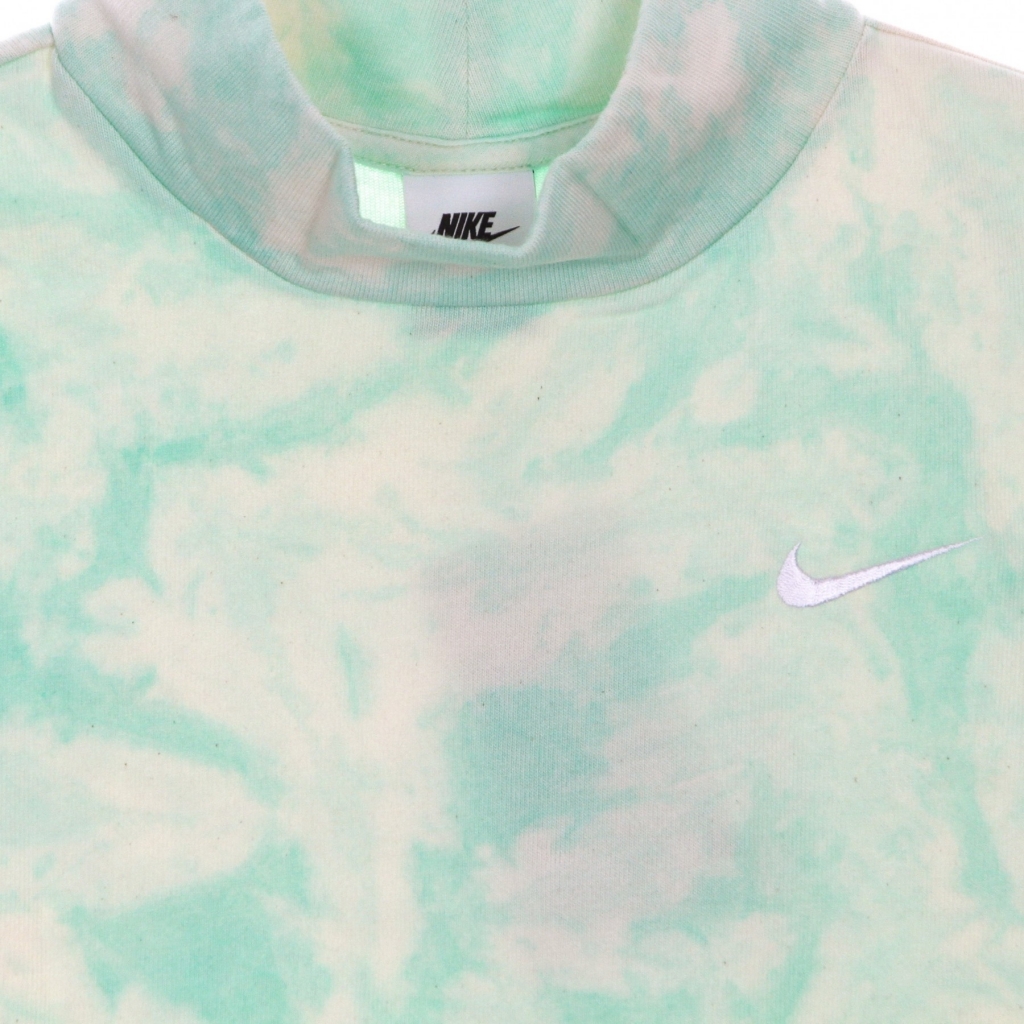 canotta donna sportswear washed jersey top MINT FOAM/WHITE