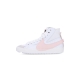 scarpa alta donna w blazer mid 77 jumbo WHITE/ATMOSPHERE/PINK OXFORD/SAIL