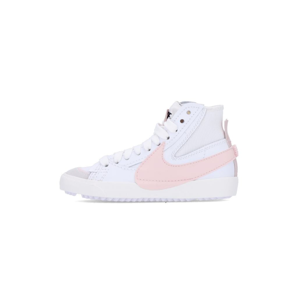 scarpa alta donna w blazer mid 77 jumbo WHITE/ATMOSPHERE/PINK OXFORD/SAIL