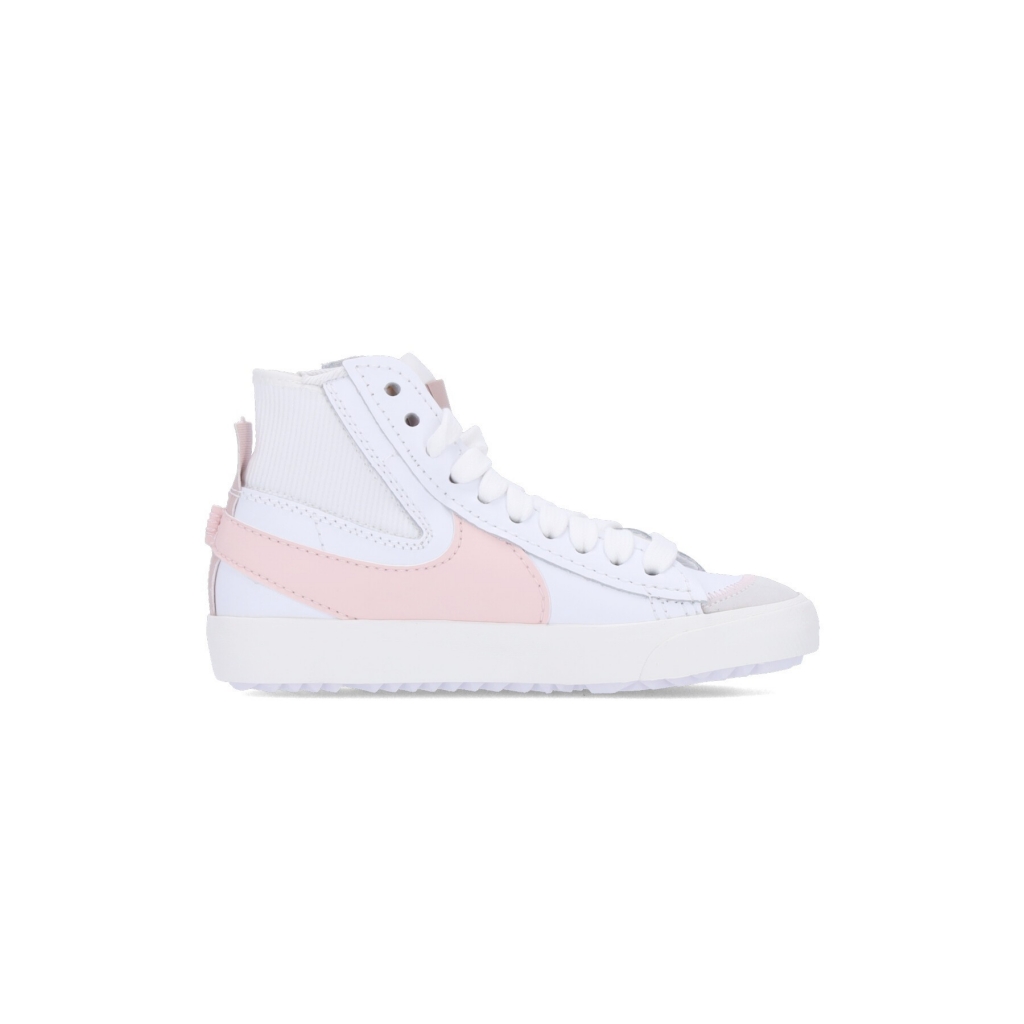 scarpa alta donna w blazer mid 77 jumbo WHITE/ATMOSPHERE/PINK OXFORD/SAIL