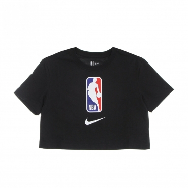 maglietta corta donna nba team 31 cropped tee BLACK