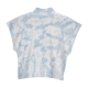 canotta donna sportswear washed jersey top WORN BLUE/WHITE