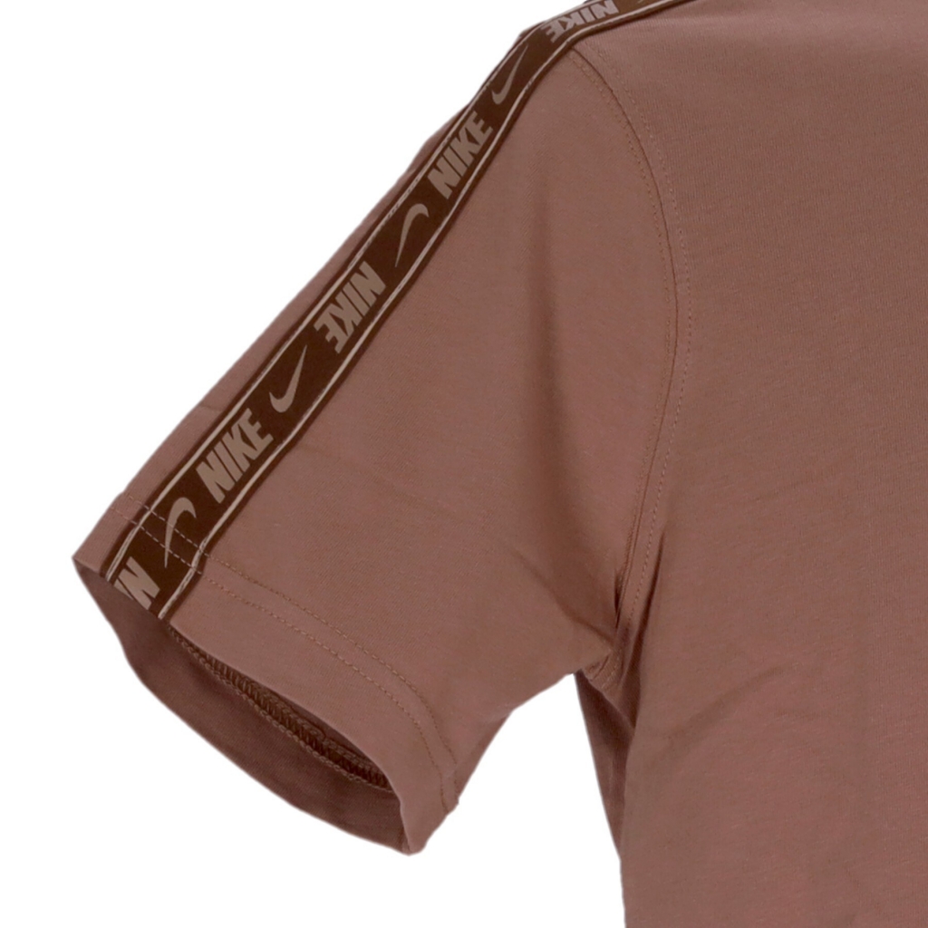 maglietta donna sportswear bf tee tape ARCHAEO BROWN