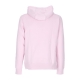 felpa cappuccio uomo sportswear club hoodie bb PINK FOAM/WHITE