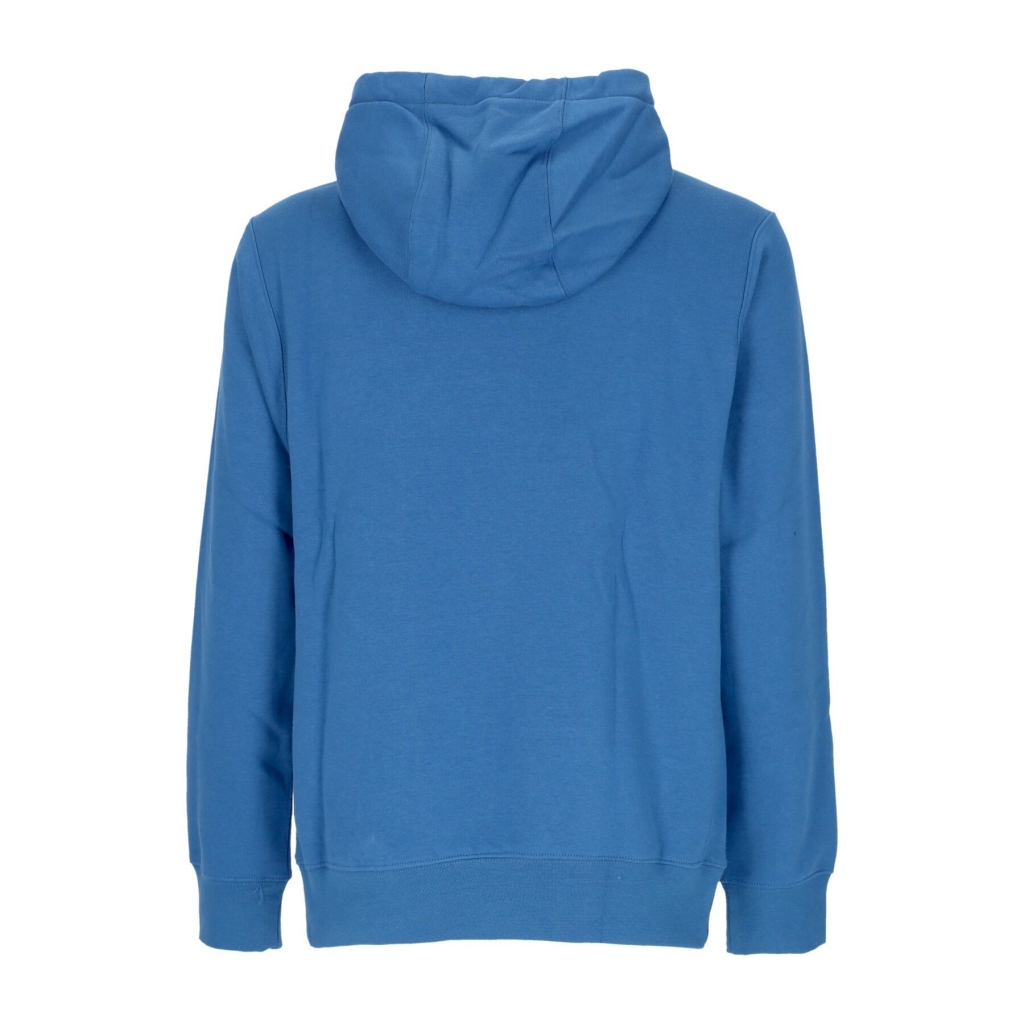 felpa cappuccio uomo club hoodie pullover basketball DK MARINA BLUE/DK MARINA BLUE/WHITE