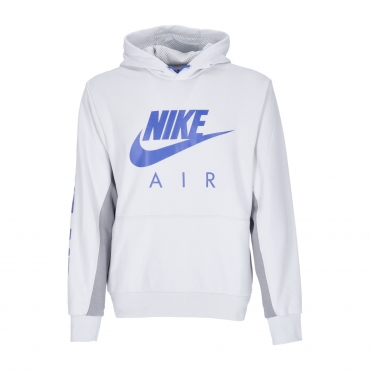 felpa cappuccio uomo air basketball pullover hoodie PHOTON DUST/PARTICLE GREY/HYPER ROYAL