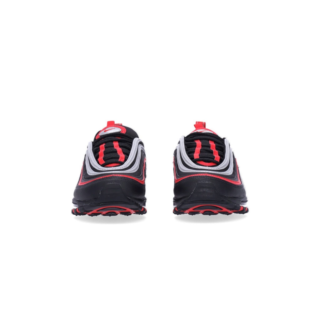 scarpa bassa uomo air max 97 BLACK UNIVERSITY RED METALLIC SILVER Bowdoo