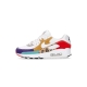 scarpa bassa donna w air max 90 se WHITE/WHITE/LIGHT CURRY/HABANERO RED
