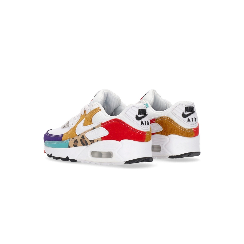 scarpa bassa donna w air max 90 se WHITE/WHITE/LIGHT CURRY/HABANERO RED