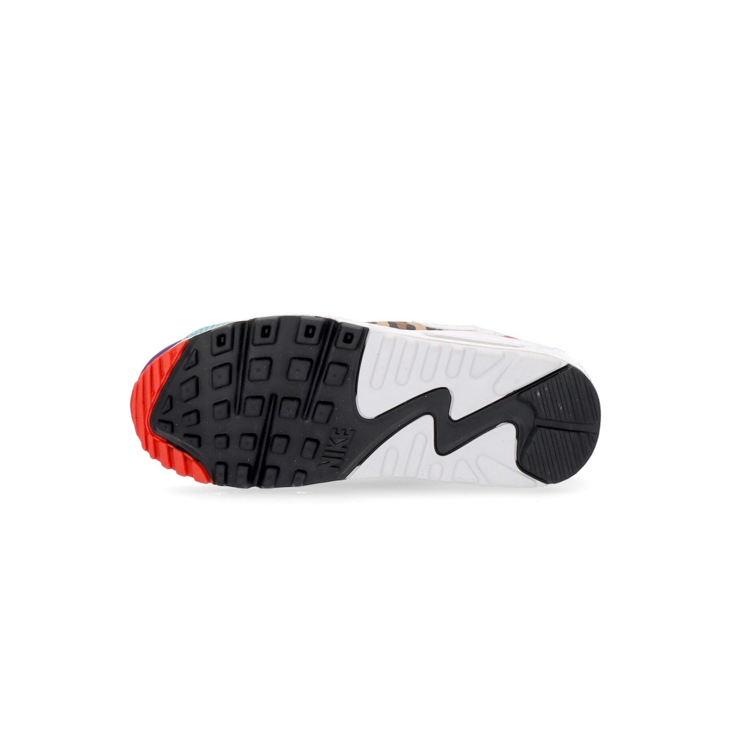 scarpa bassa donna w air max 90 se WHITE/WHITE/LIGHT CURRY/HABANERO RED