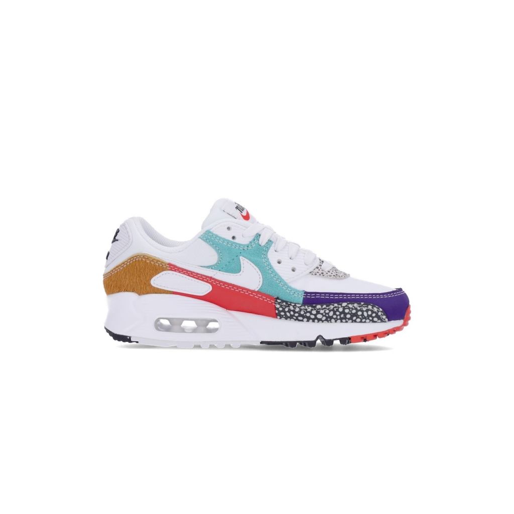 scarpa bassa donna w air max 90 se WHITE/WHITE/LIGHT CURRY/HABANERO RED