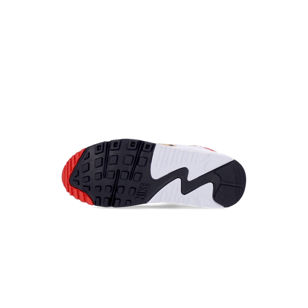 scarpa bassa donna w air max 90 se WHITE/WHITE/LIGHT CURRY/HABANERO RED
