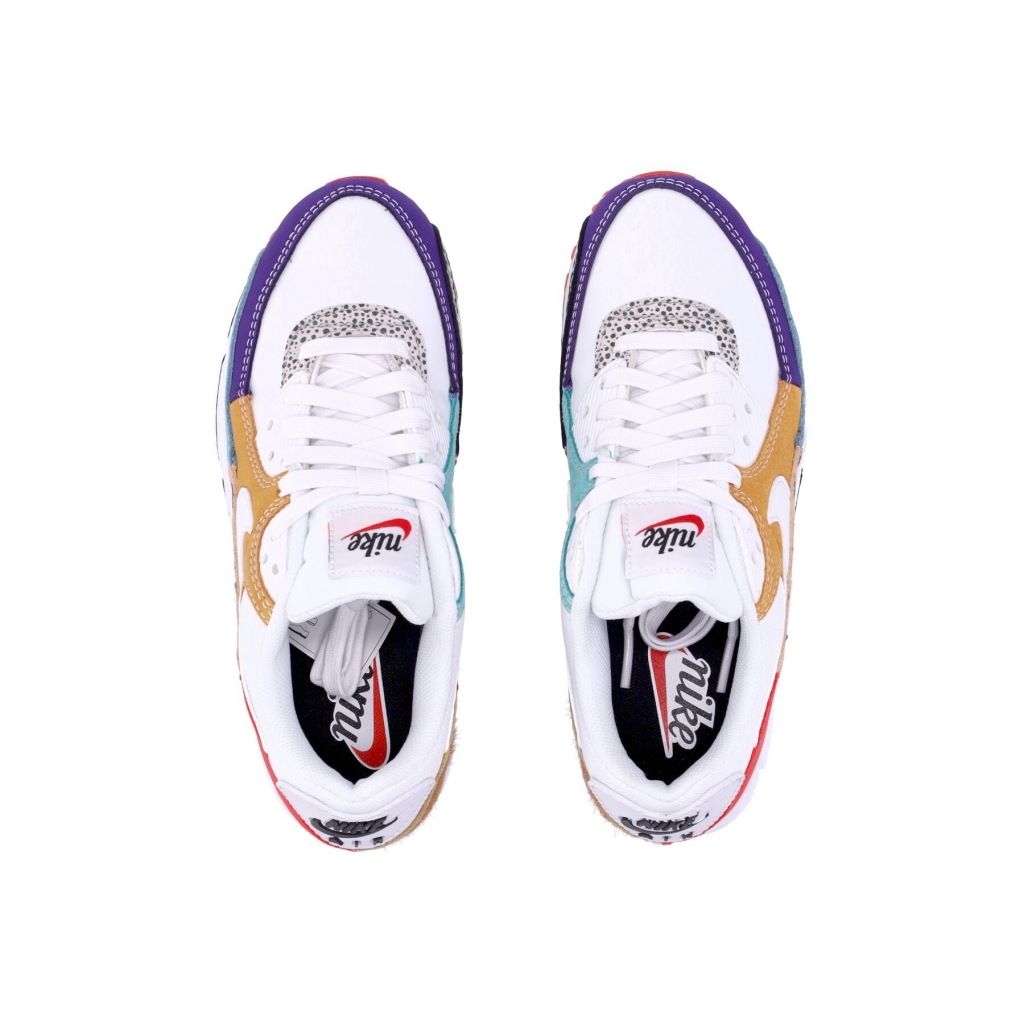 scarpa bassa donna w air max 90 se WHITE/WHITE/LIGHT CURRY/HABANERO RED