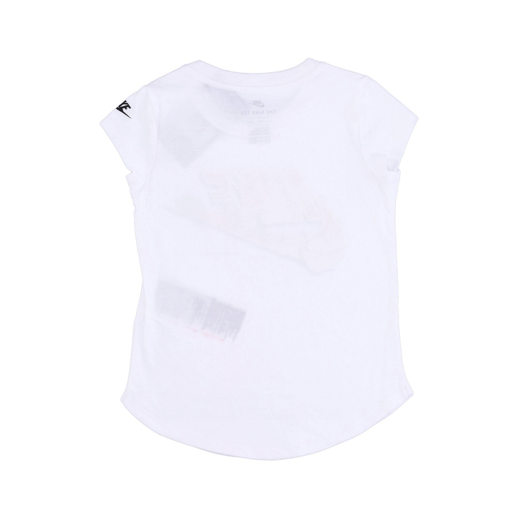 maglietta bambina wallpaper floral futura tee WHITE