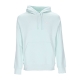 felpa cappuccio uomo club hoodie pullover basketball BARELY GREEN/BARELY GREEN/WHITE