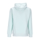 felpa cappuccio uomo club hoodie pullover basketball BARELY GREEN/BARELY GREEN/WHITE