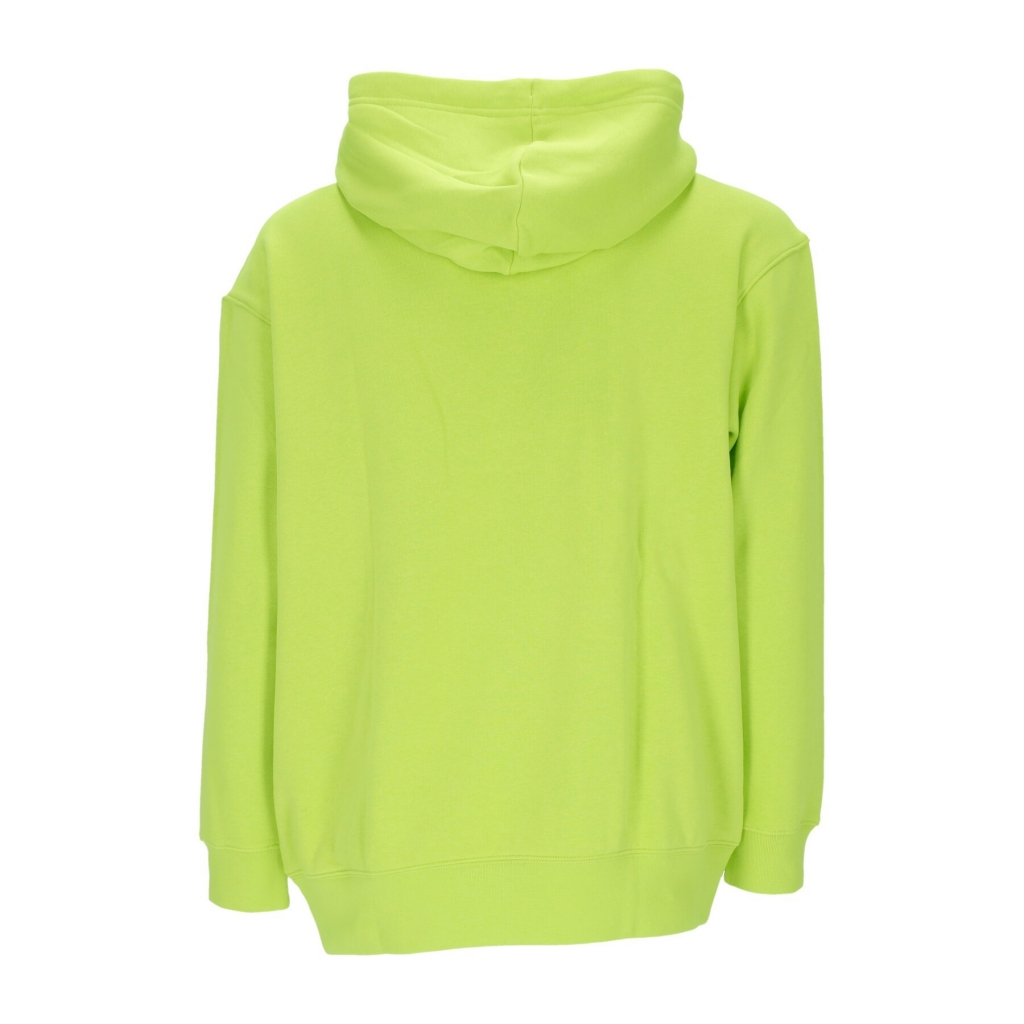 felpa cappuccio donna essential collection fleece hoodie ATOMIC GREEN/WHITE