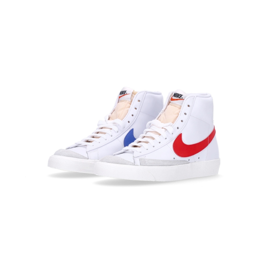 scarpa alta uomo blazer mid 77 vintage WHITE/HABANERO RED/MEDIUM BLUE/SAIL