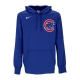 felpa cappuccio uomo mlb wordmark therma performance pullover hoodie chicub RUSH BLUE