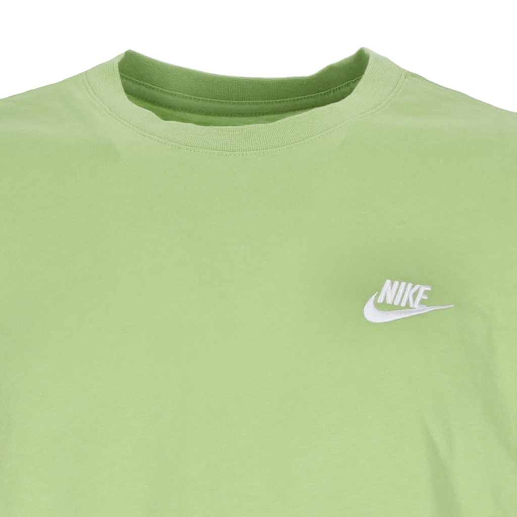 maglietta uomo club tee VIVID GREEN/WHITE