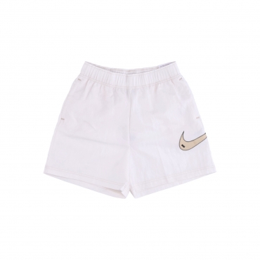 pantaloncino donna sportswear swoosh woven high-rise shorts PHANTOM/BLACK/BLACK/SANDDRIFT