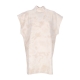 vestito donna sportswear washed jersey dress SANDDRIFT/WHITE