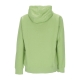 felpa cappuccio uomo club hoodie pullover basketball VIVID GREEN/VIVID GREEN/WHITE